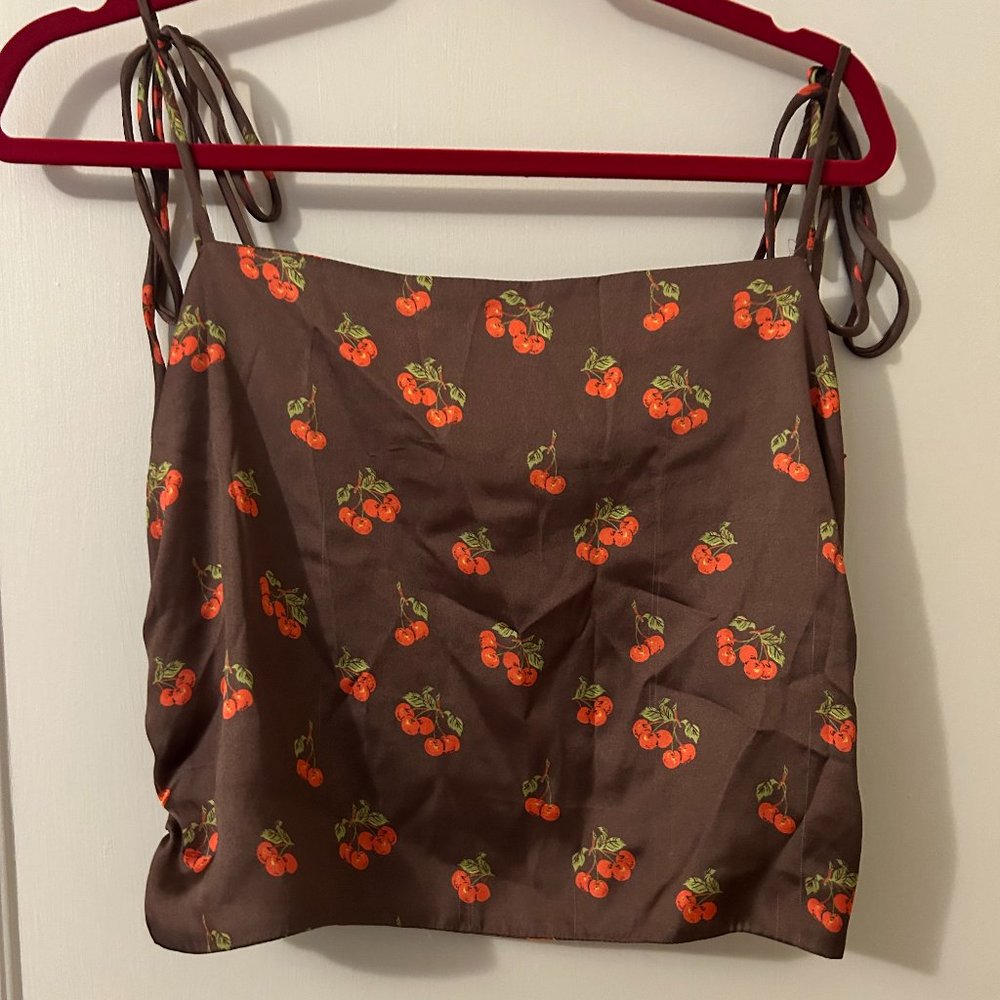 Urban Outfitters Cherry Top